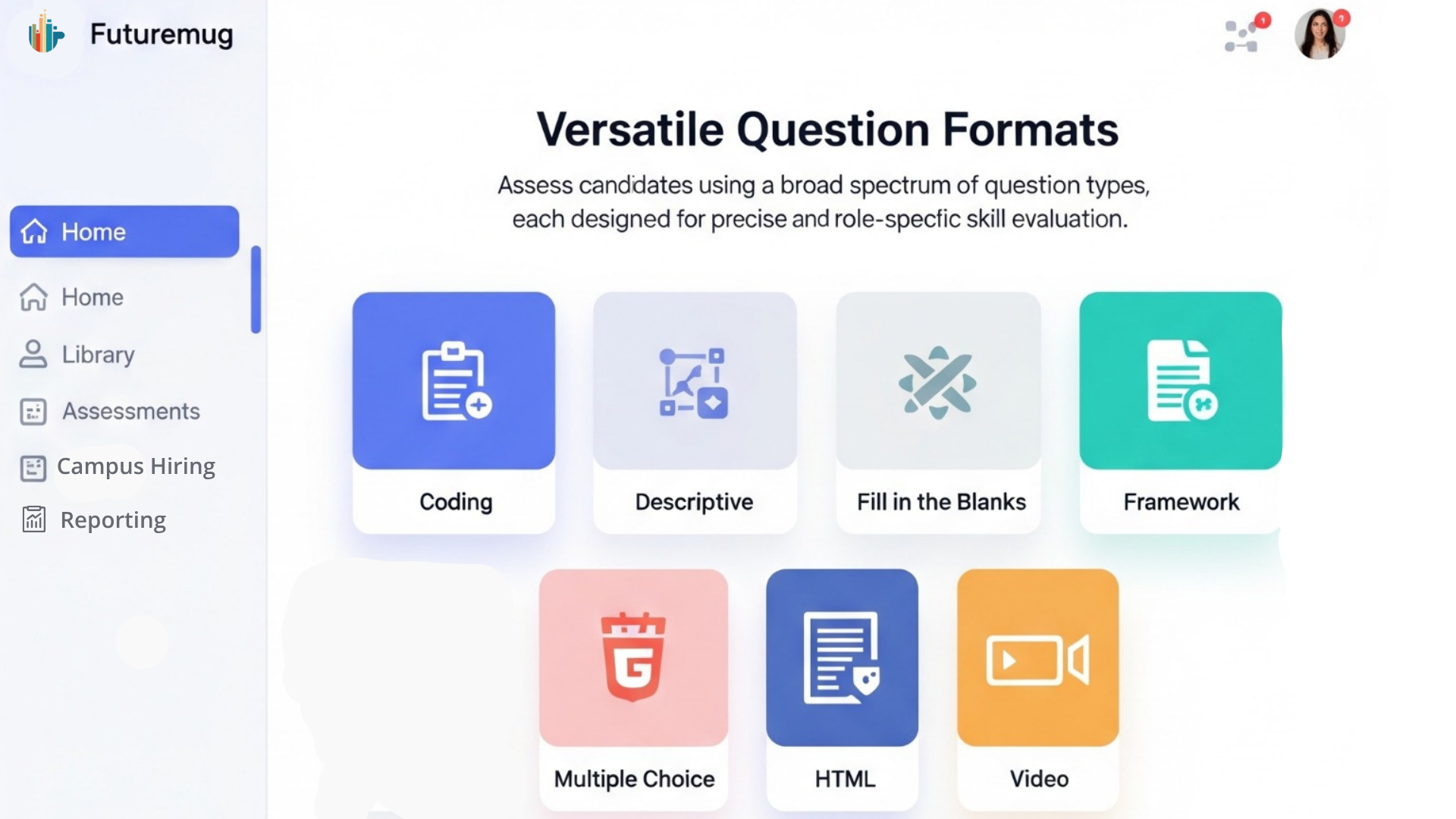 Versatile Question Formats